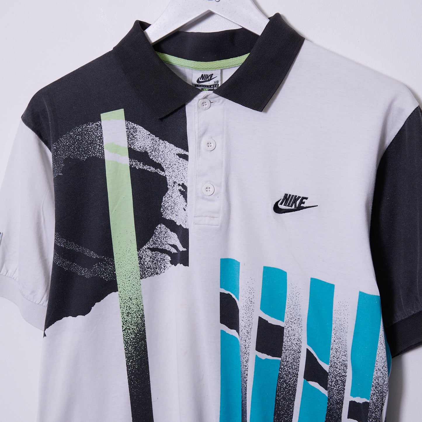 Vintage Nike Challenge Court Polo Shirt Small Andre Agassi