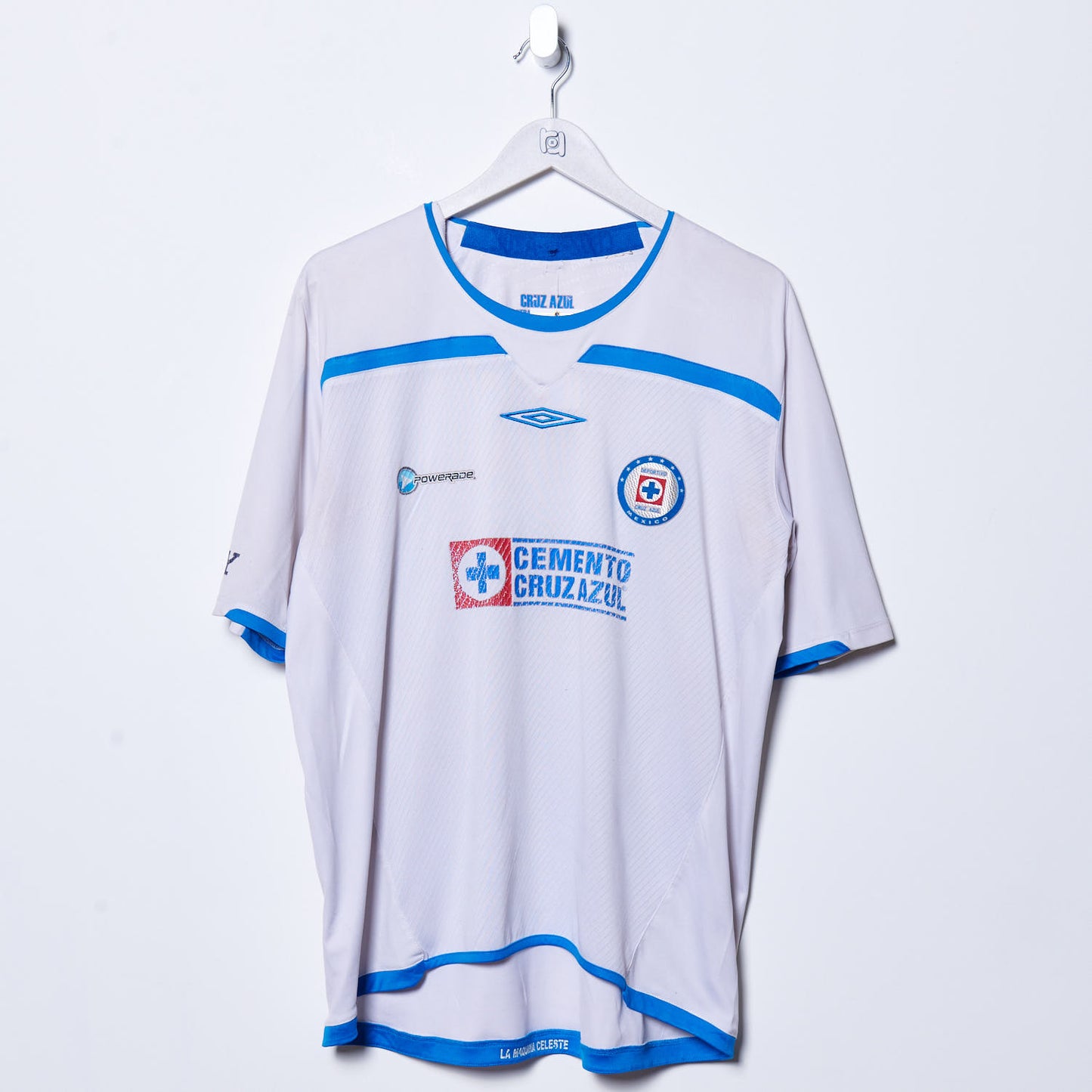 Vintage Umbro Cruz Azul 2008 - 09 Away Shirt Medium