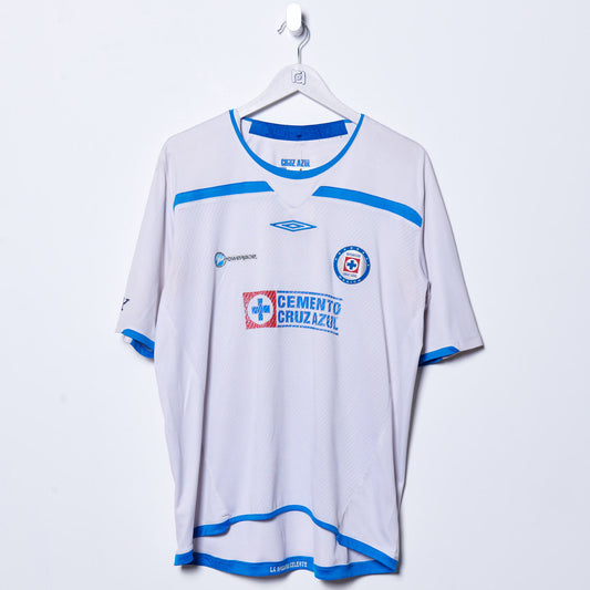 Vintage Umbro Cruz Azul 2008 - 09 Away Shirt Medium