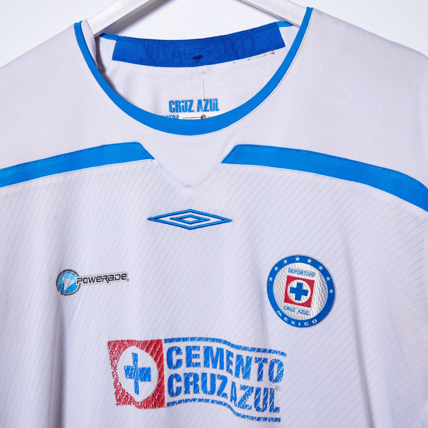 Vintage Umbro Cruz Azul 2008 - 09 Away Shirt Medium