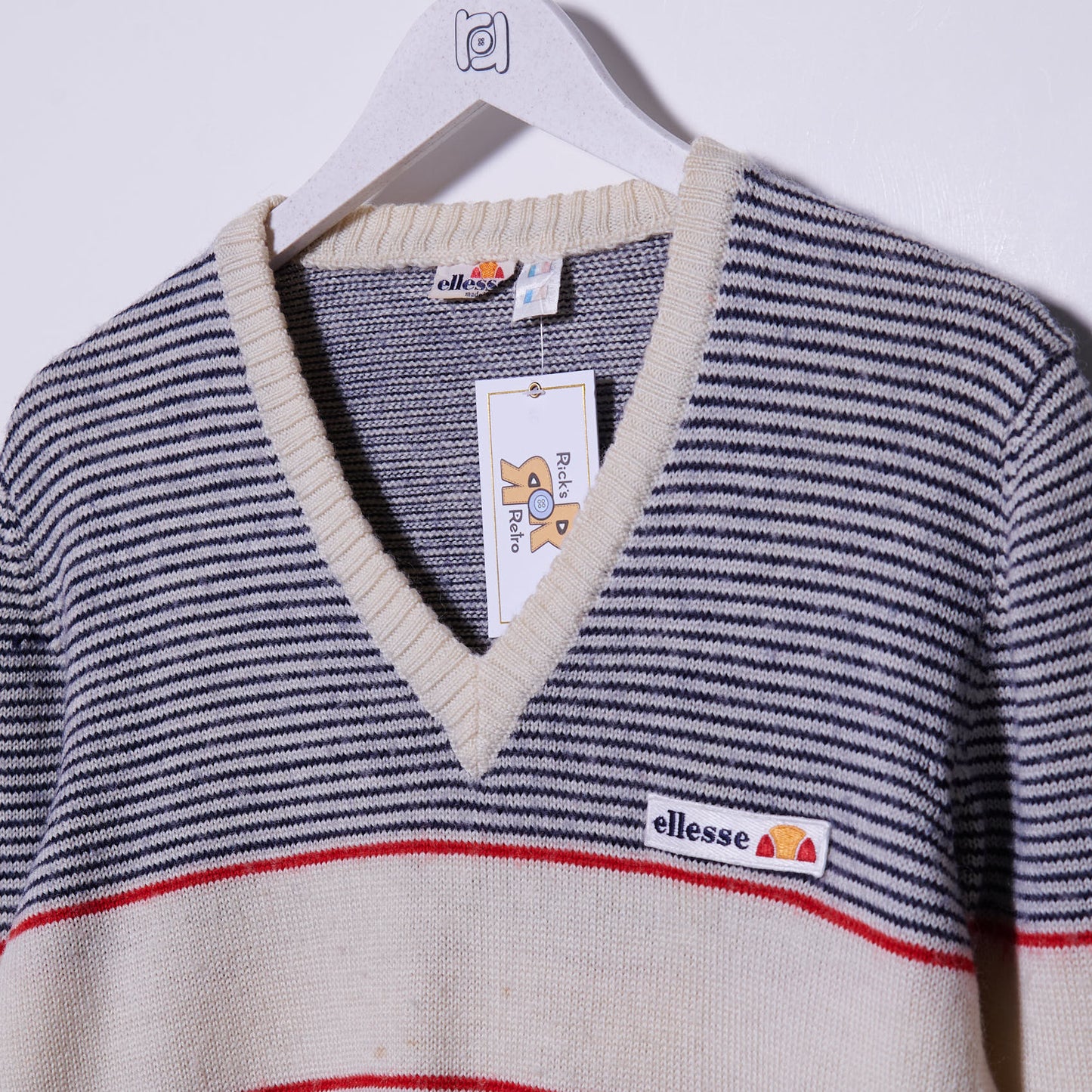 Vintage Ellesse 80s Knit Medium