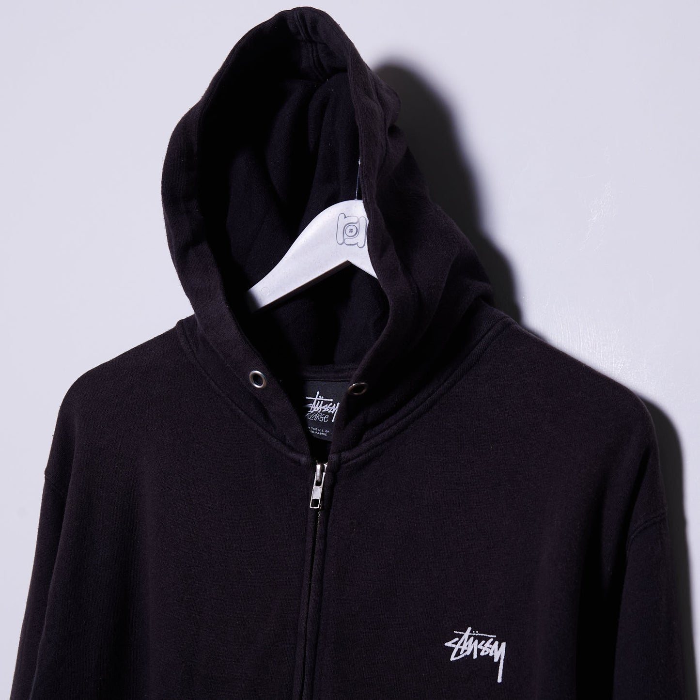 Vintage Stussy Zip Up Hoodie XL