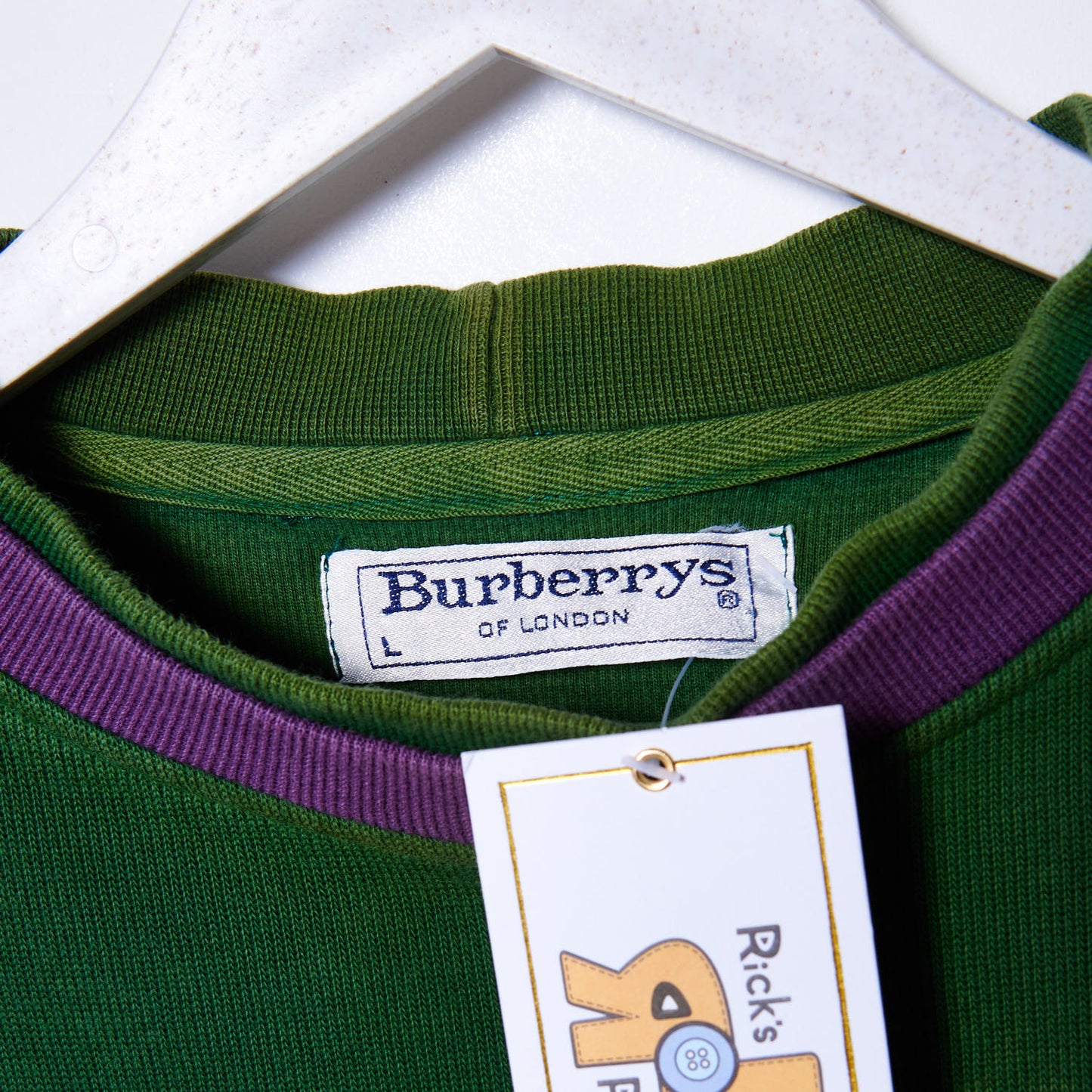 Vintage Burberry Sweatshirt Medium