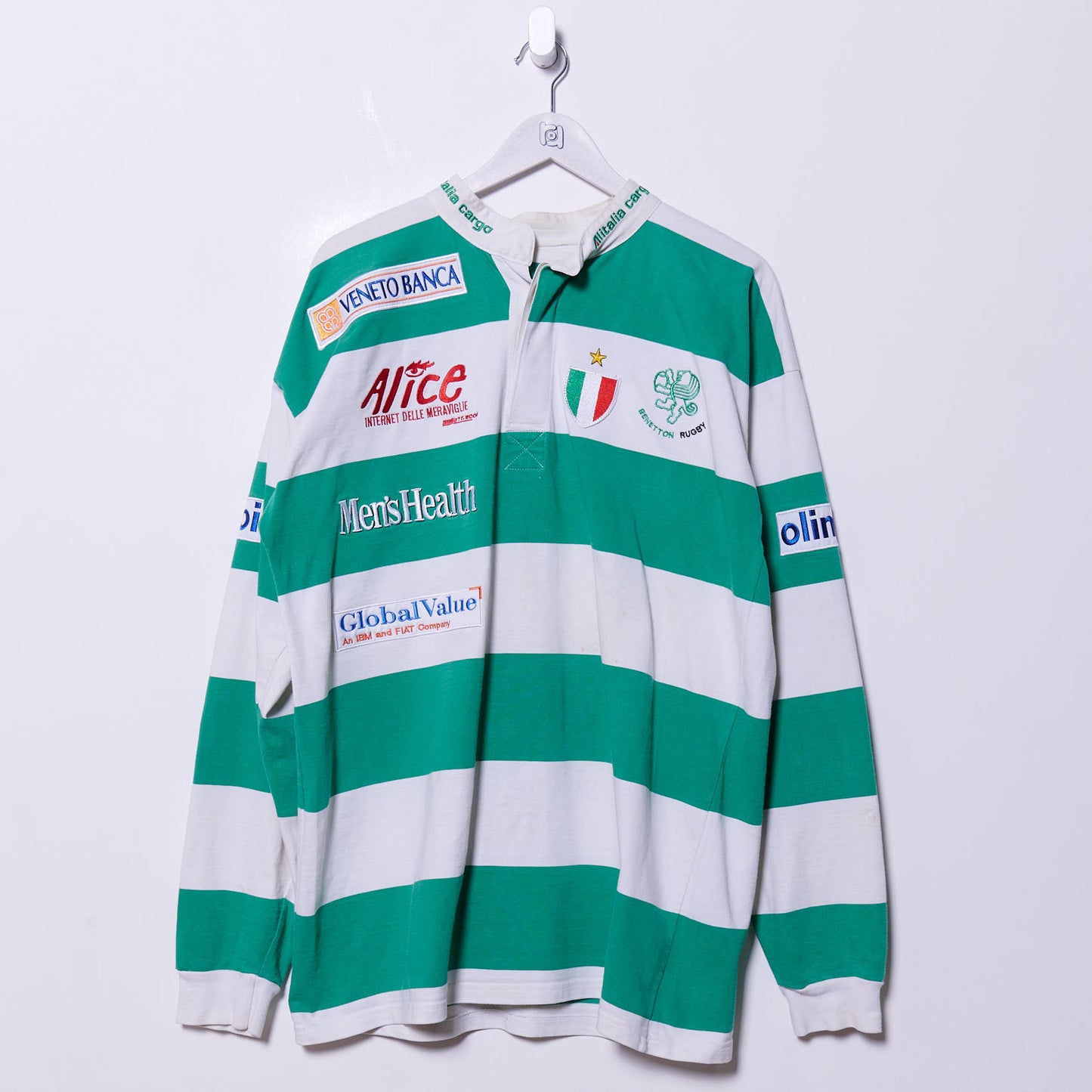 Vintage Italy Benetton Rugby Shirt XL