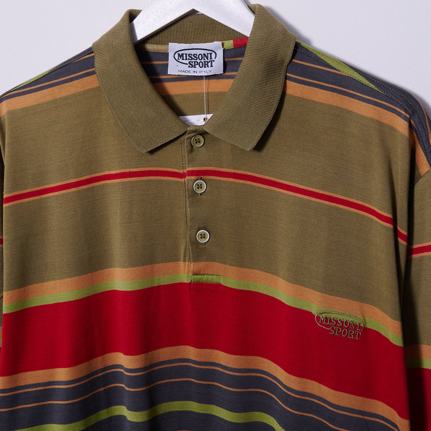 Vintage Missoni Sport Polo Shirt XXXL