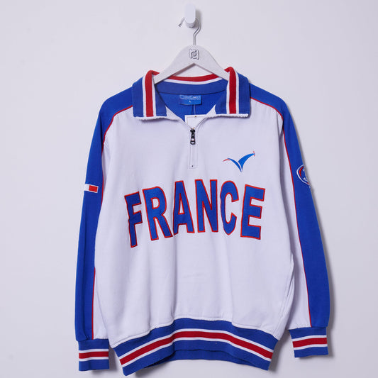 Vintage France Sweatshirt Large