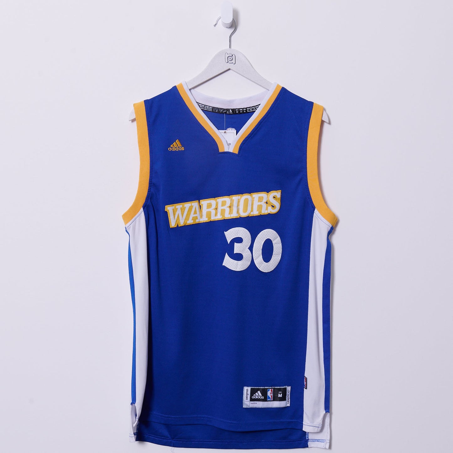 Vintage Golden State Warriors Adidas Vest #30 Curry Medium