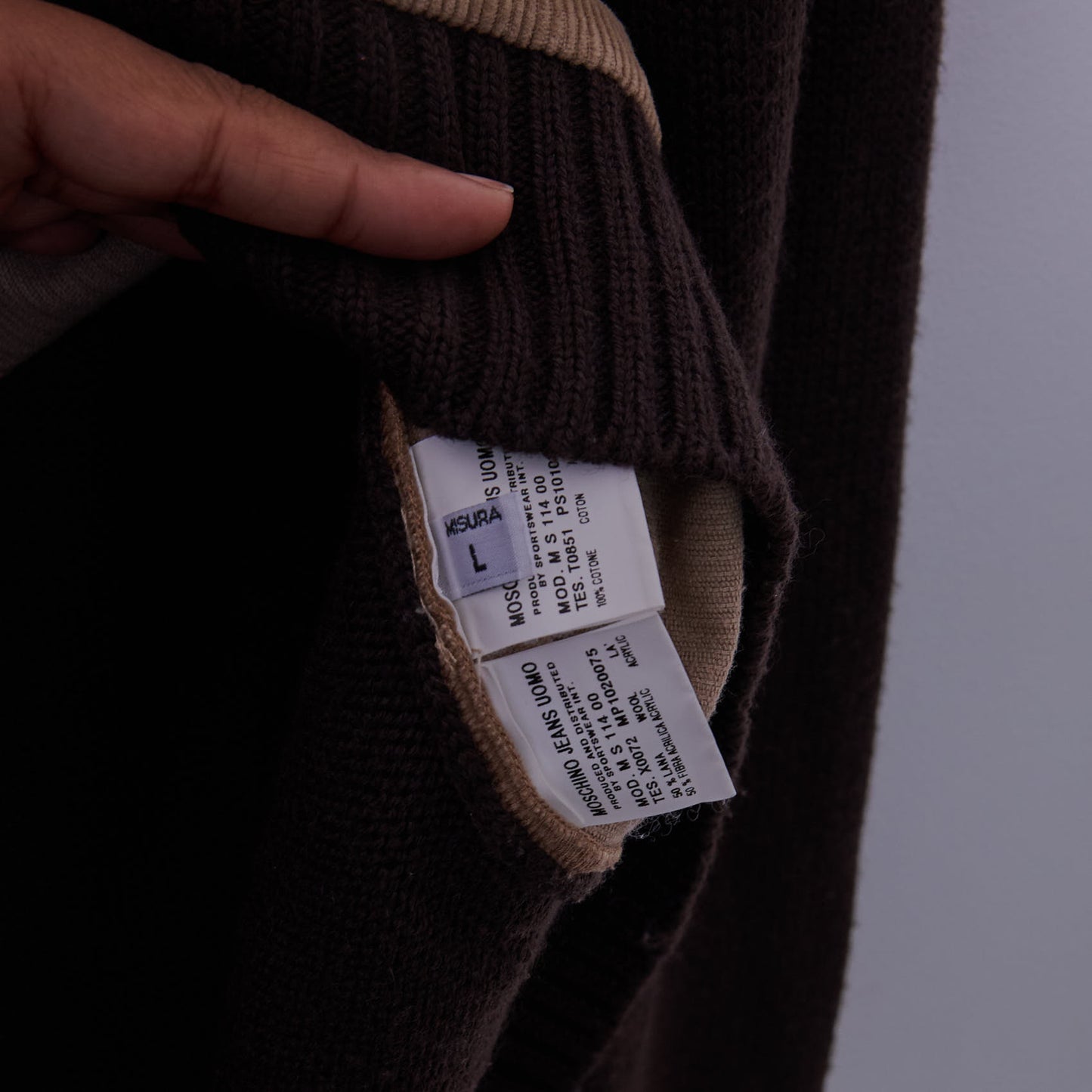 Vintage Moschino Knit Large
