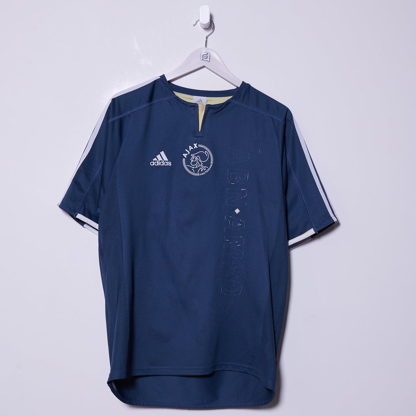 Vintage Ajax Adidas 2003 - 04 Away Shirt #9 Ibrahimovic Medium