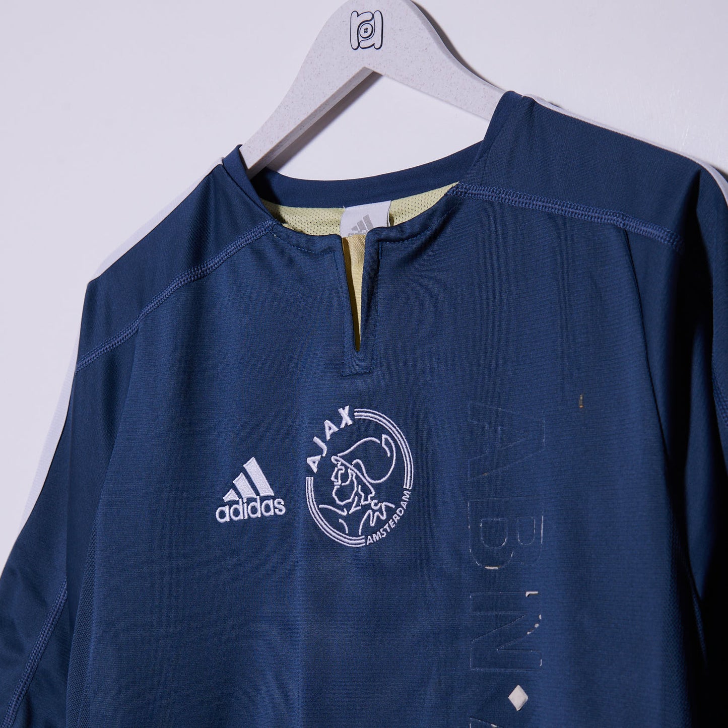 Vintage Ajax Adidas 2003 - 04 Away Shirt #9 Ibrahimovic Medium