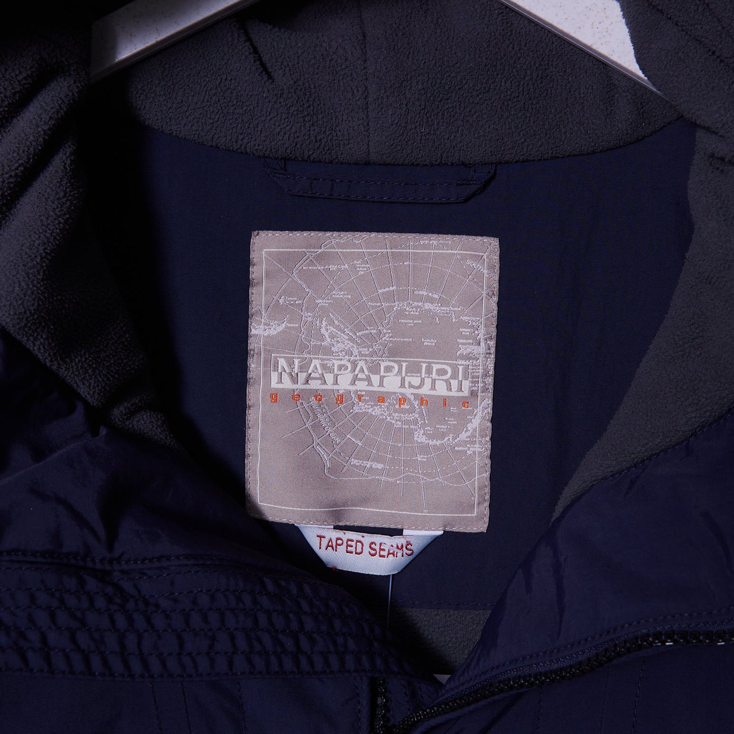 Vintage Napapijri Quarter Zip Jacket Medium