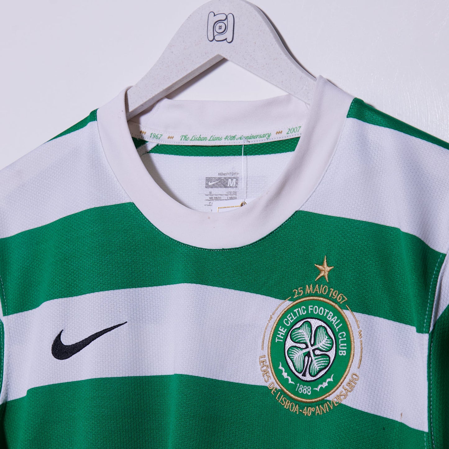 Vintage Celtic 2007 Nike Home Shirt Medium