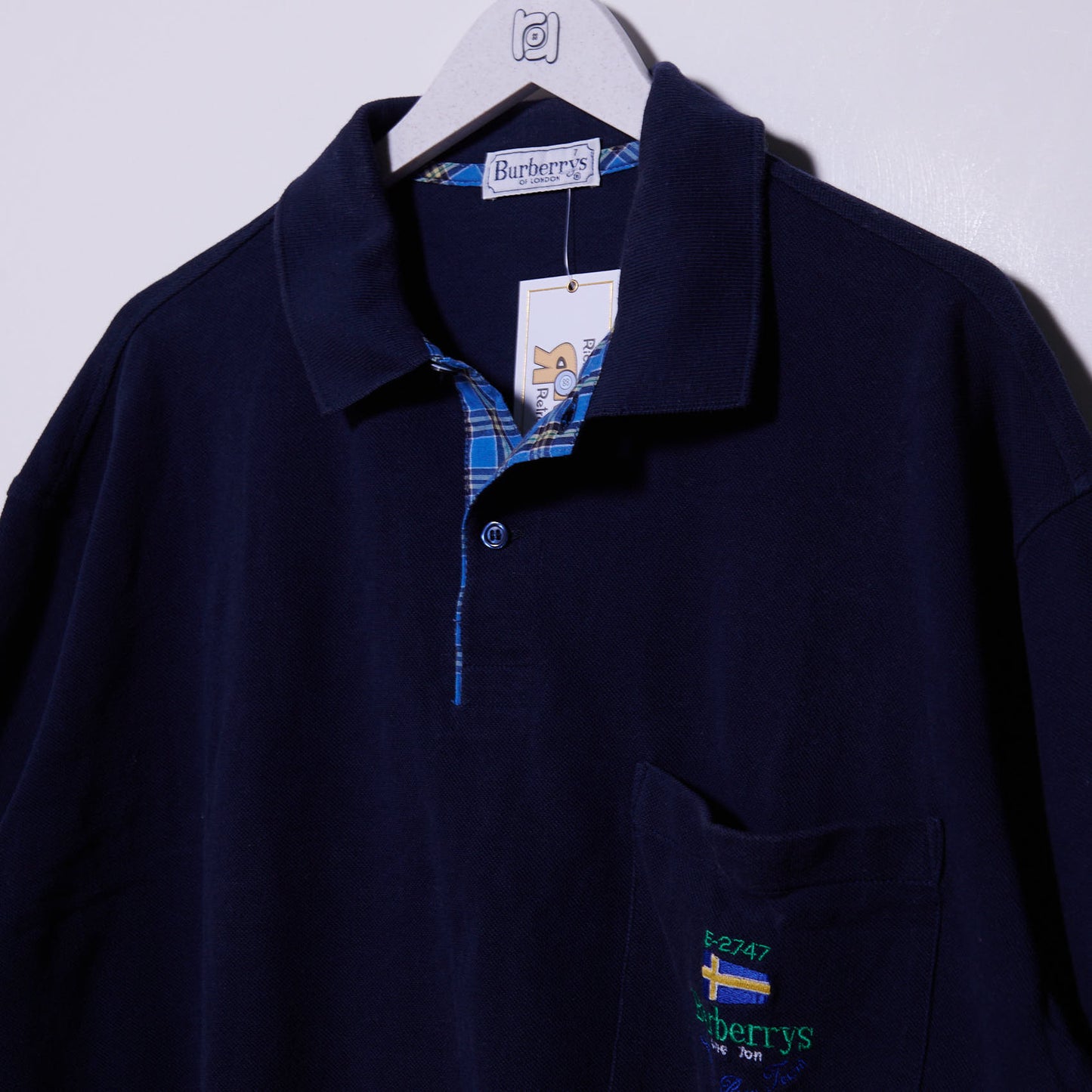 Vintage Burberrys Polo Shirt XL