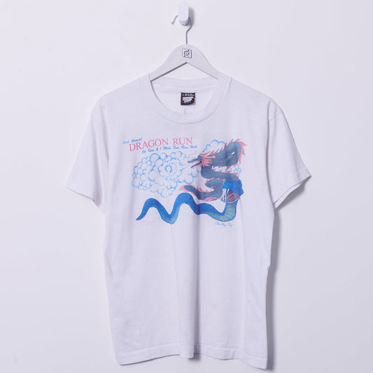 Vintage Dragon Run 1989 Screen Stars Single Stitch T-Shirt Medium