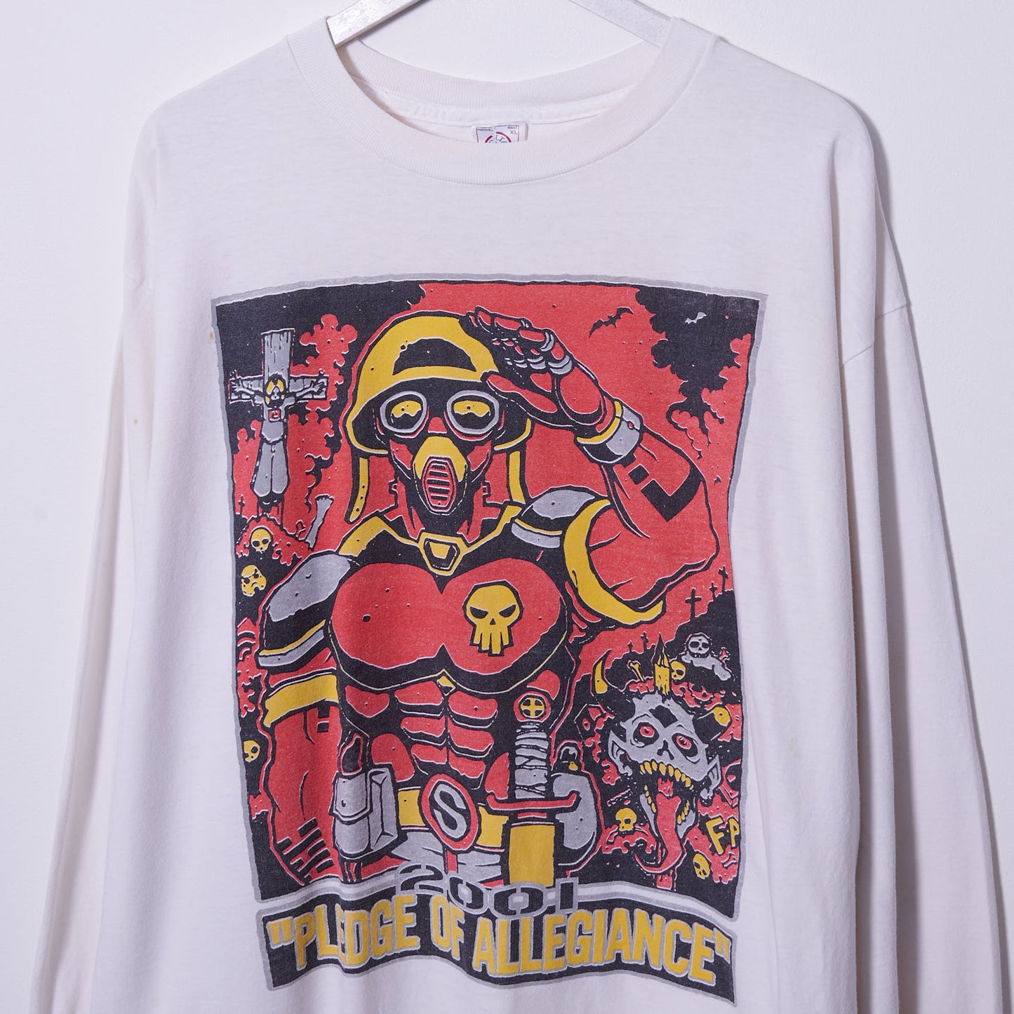 Vintage Slipknot Pledge Of Allegiance 2001 Delta Long Sleeve T-Shirt XL