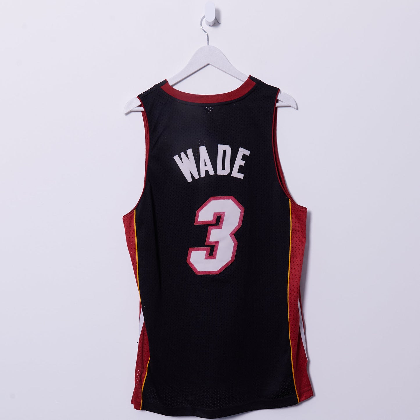 Vintage Miami Heat Adidas Shirt #3 Dwayne Wade Medium
