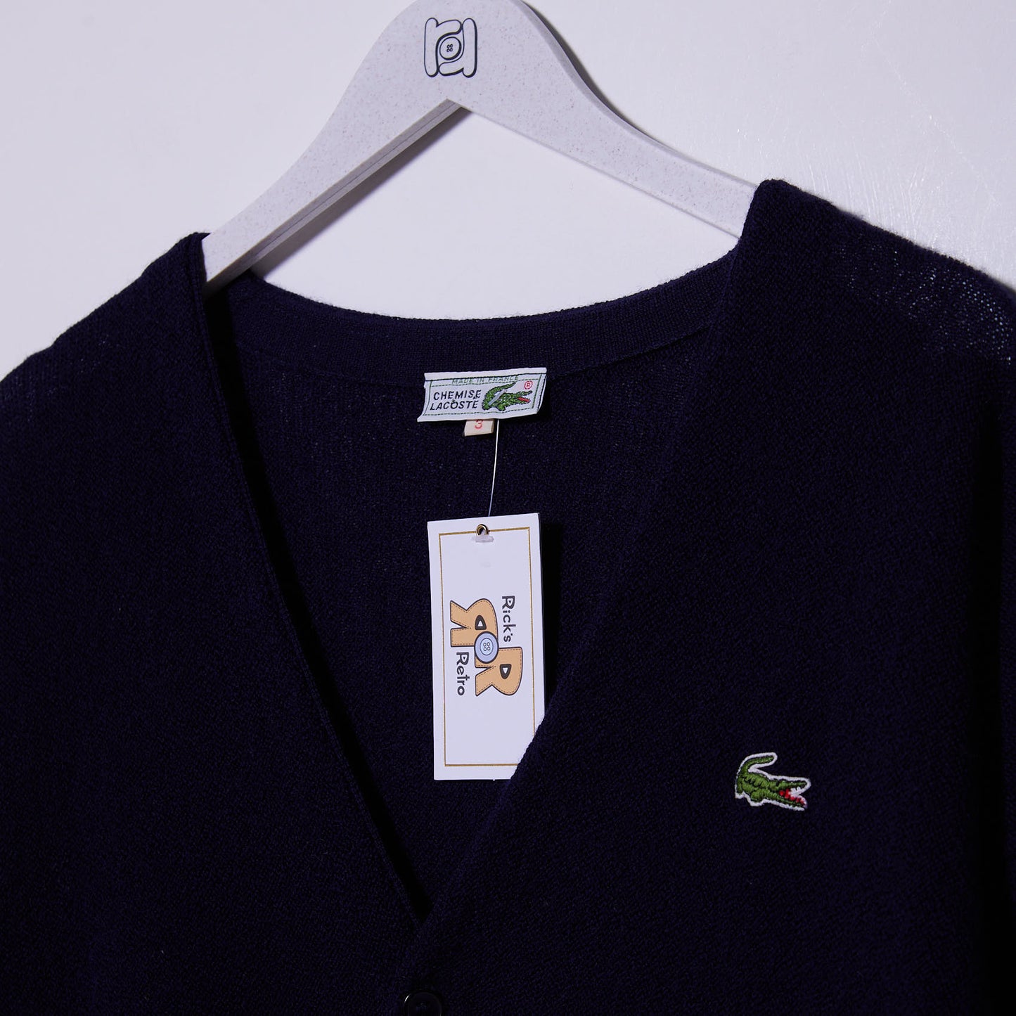 Vintage Lacoste Cardigan XL