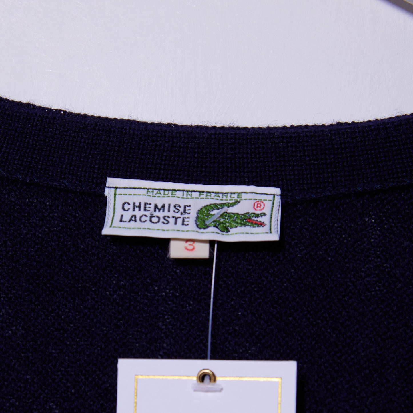 Vintage Lacoste Cardigan XL