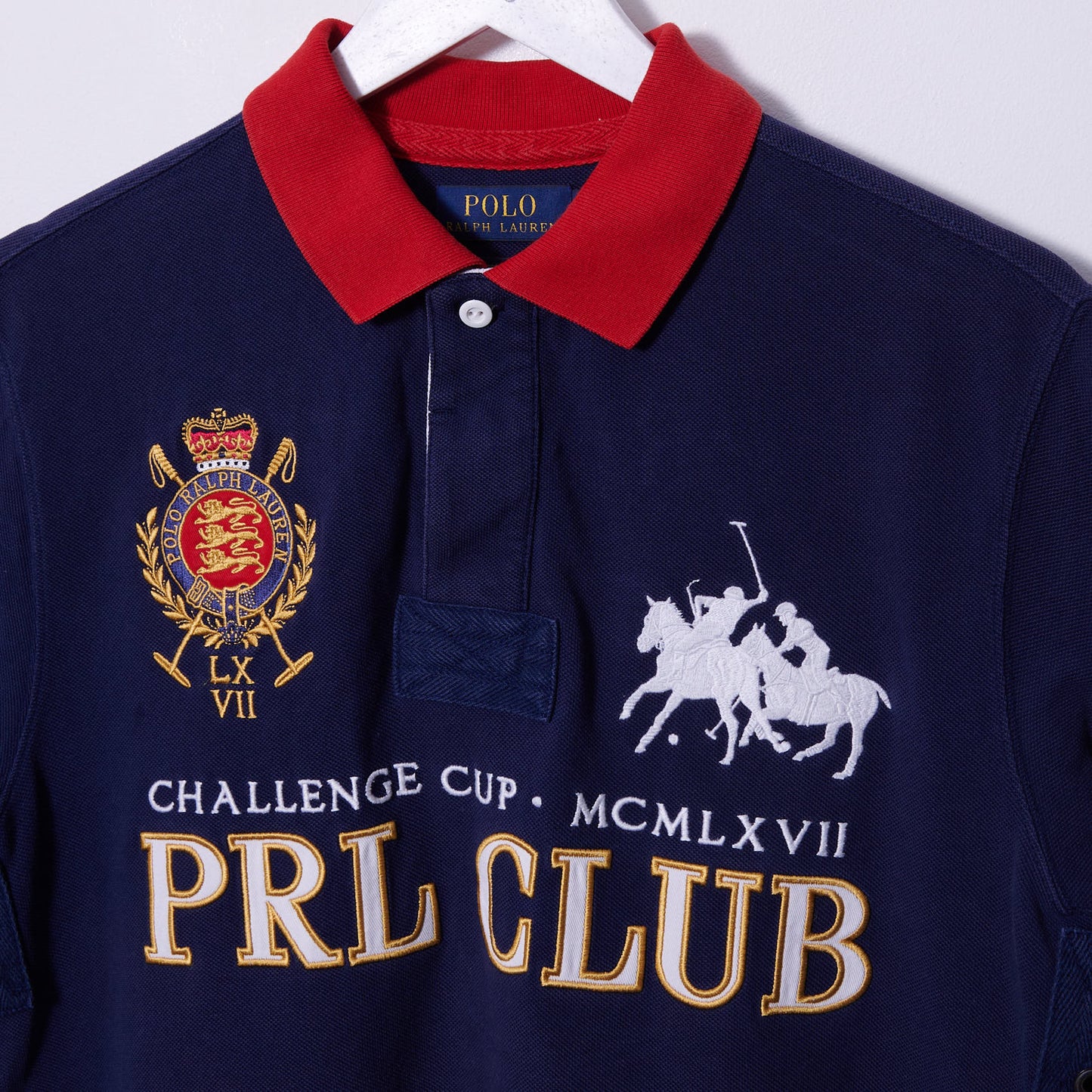 Vintage PRL Club Ralph Lauren Polo Shirt #3 Medium