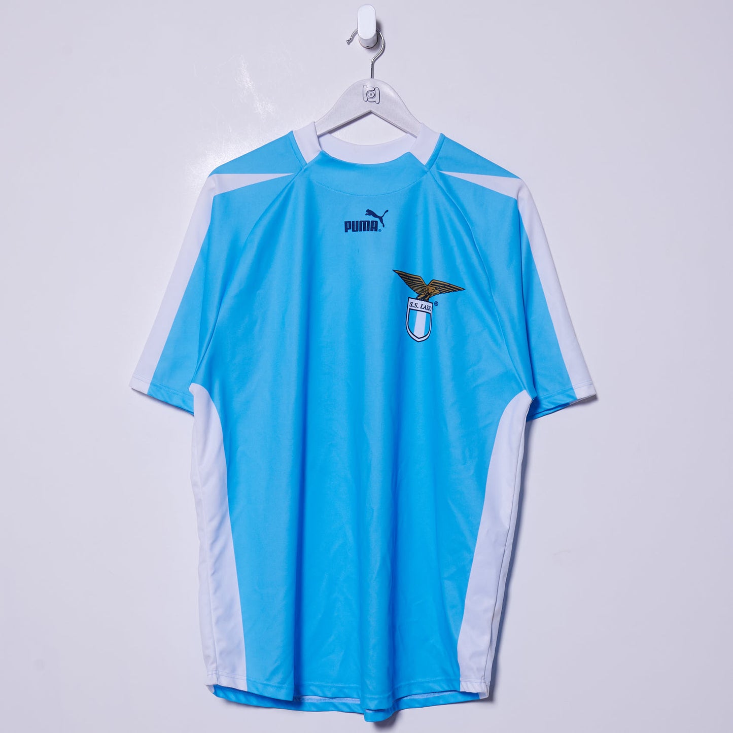 Vintage S.S. Lazio 2001-2003 Puma Home Shirt Large