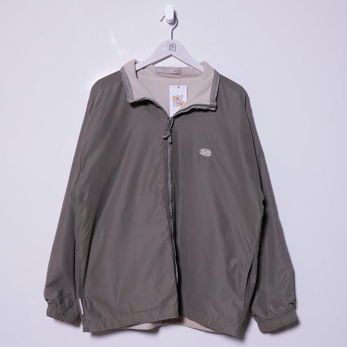 Vintage Nike Reversible Fleece Jacket Large