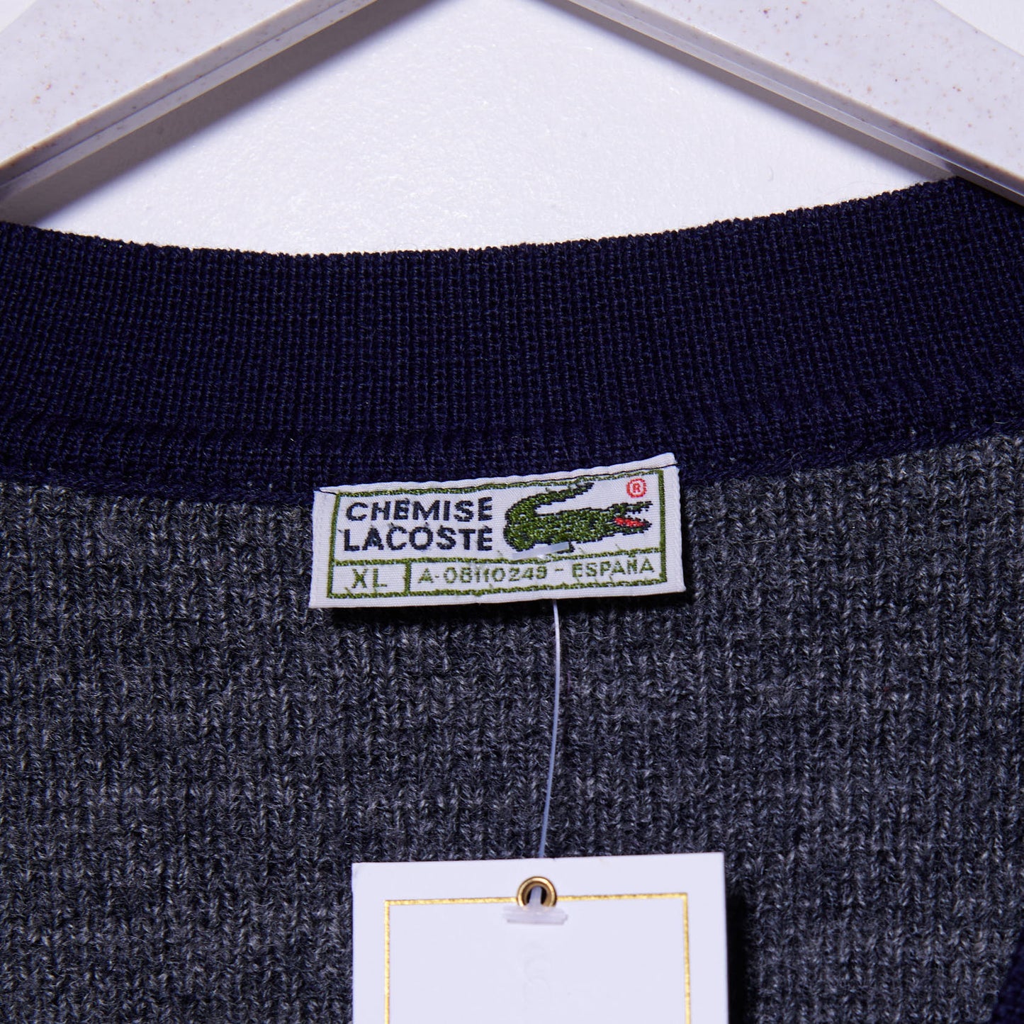 Vintage Lacoste Cardigan XL