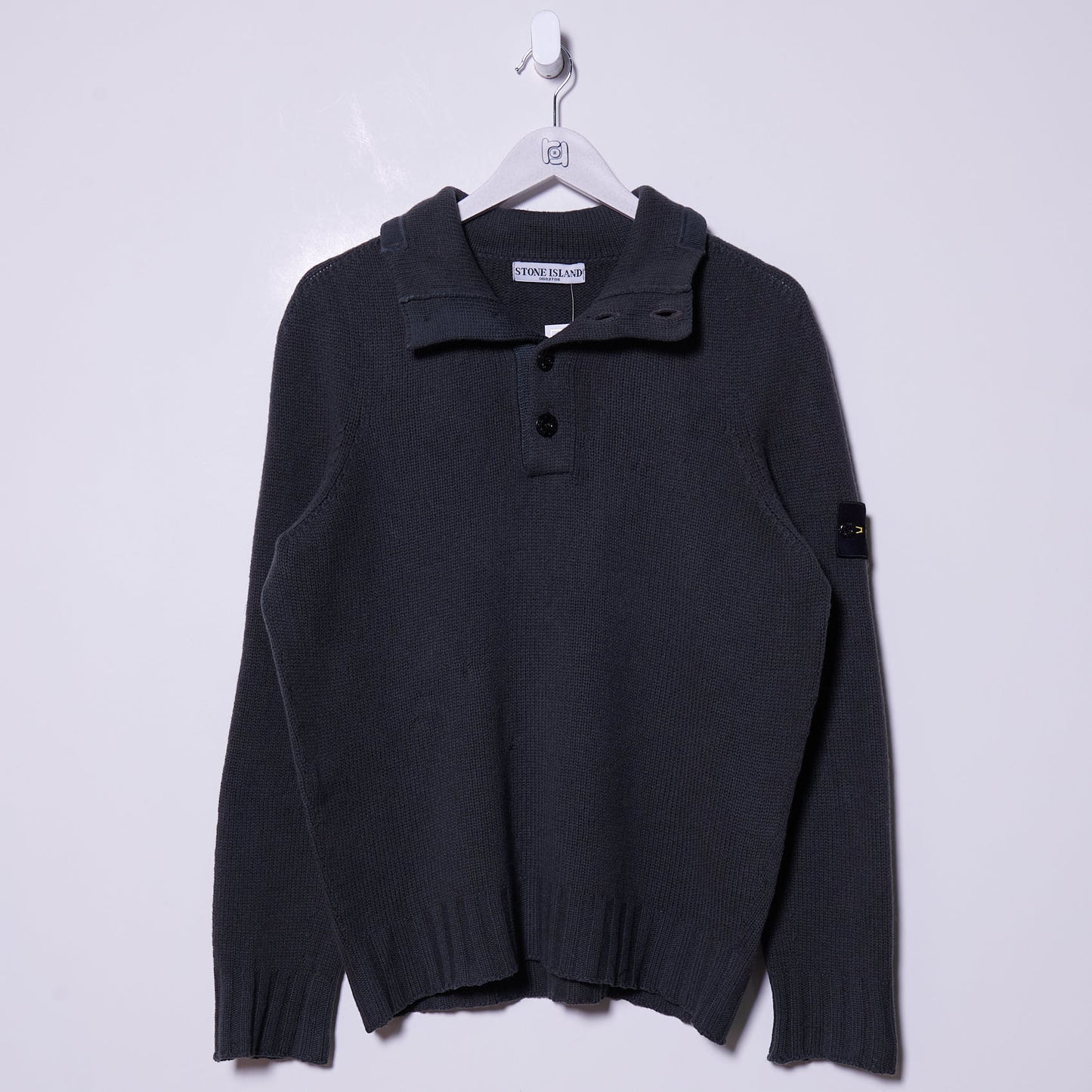 Vintage Stone Island 2006 Collared Knit Medium