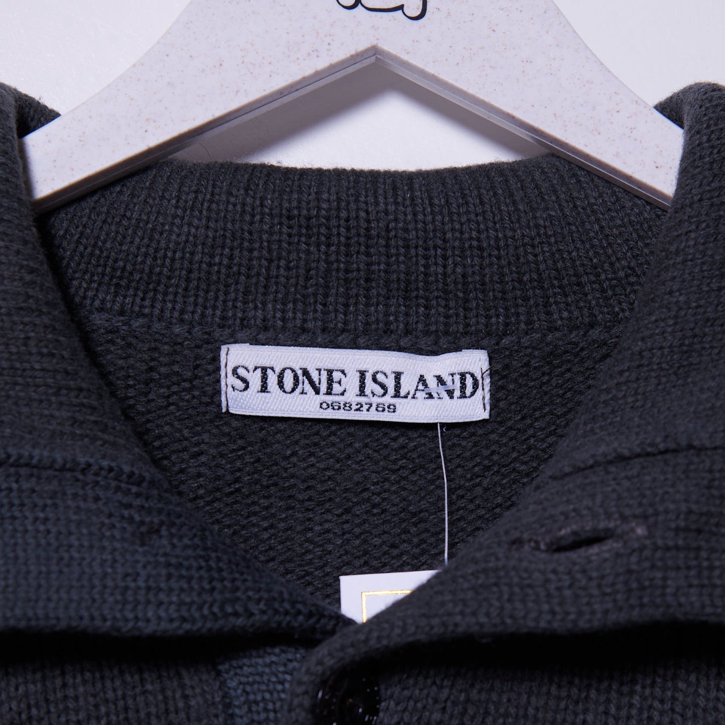 Vintage Stone Island 2006 Collared Knit Medium