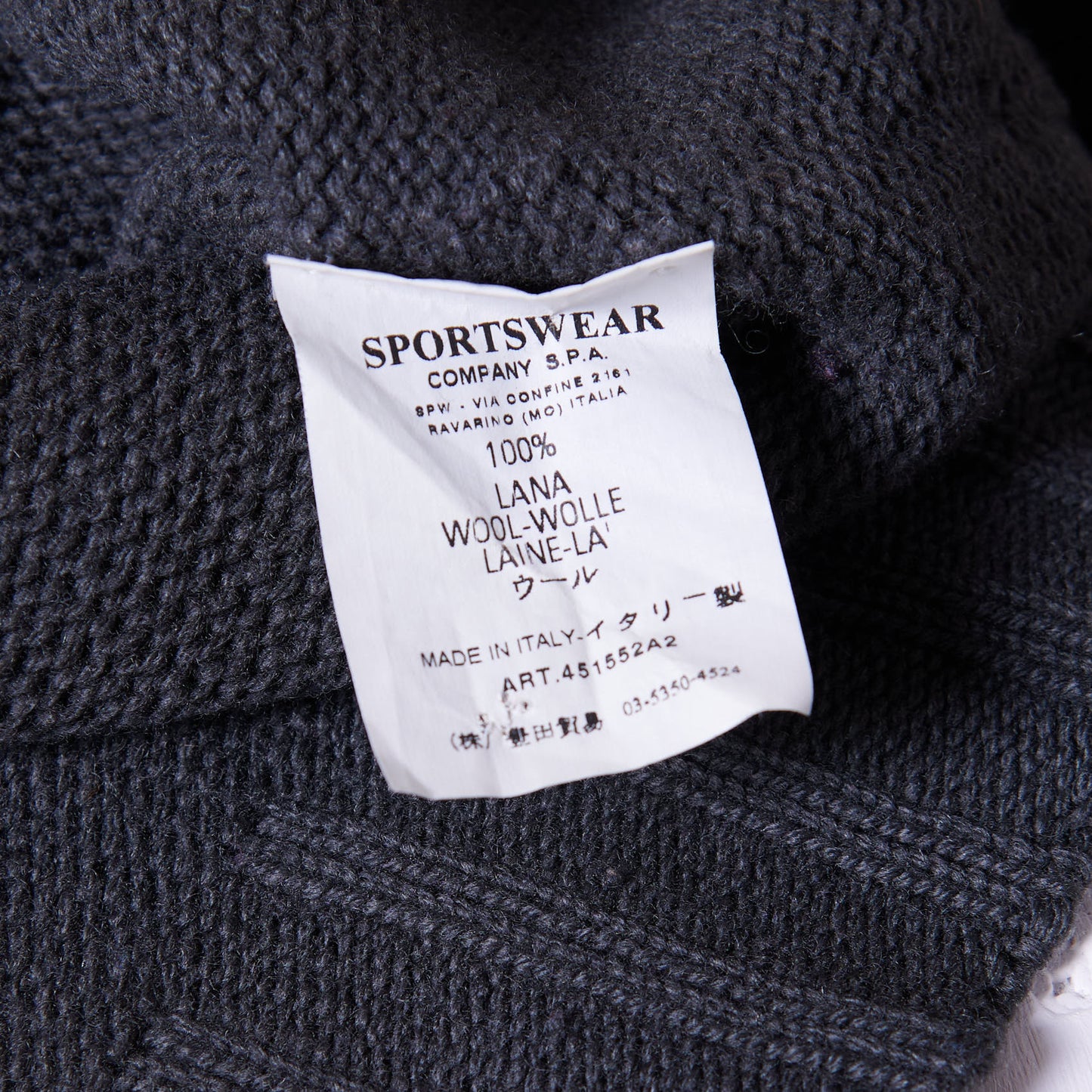 Vintage Stone Island 2006 Collared Knit Medium