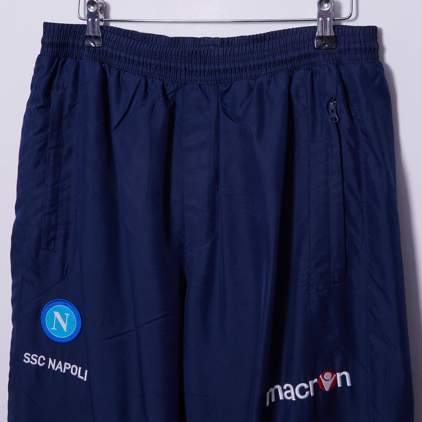 Vintage SSC Napoli Macron Track Bottoms Medium
