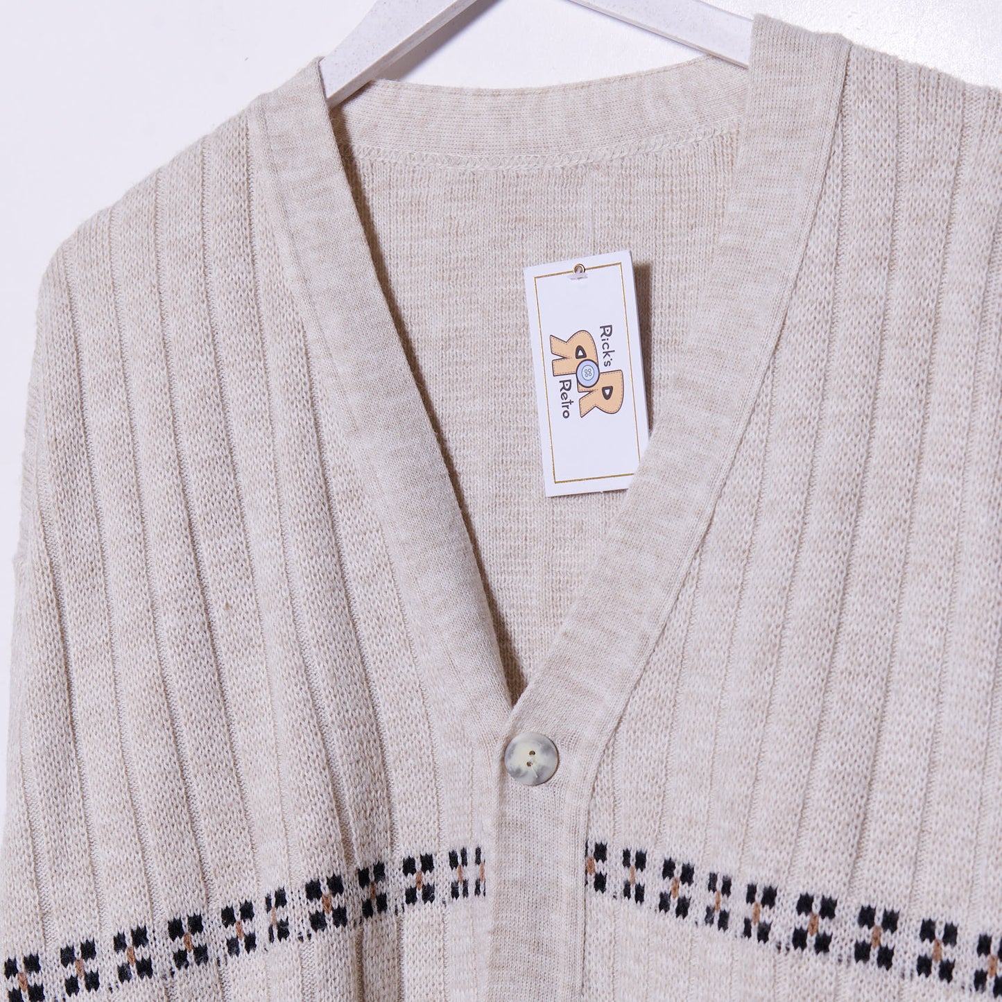 Vintage Italian Knit Cardigan XL