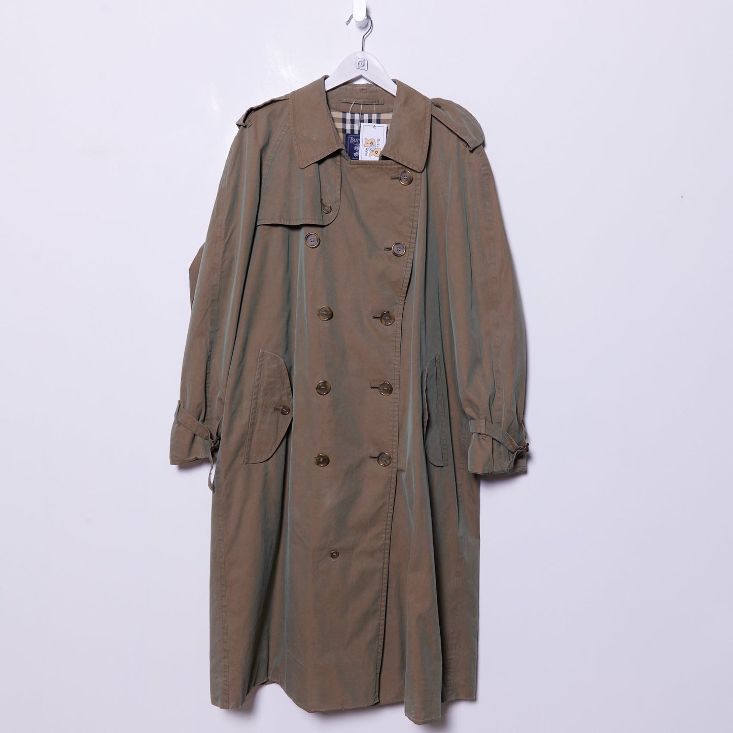 Vintage Burberry Trench Coat Large