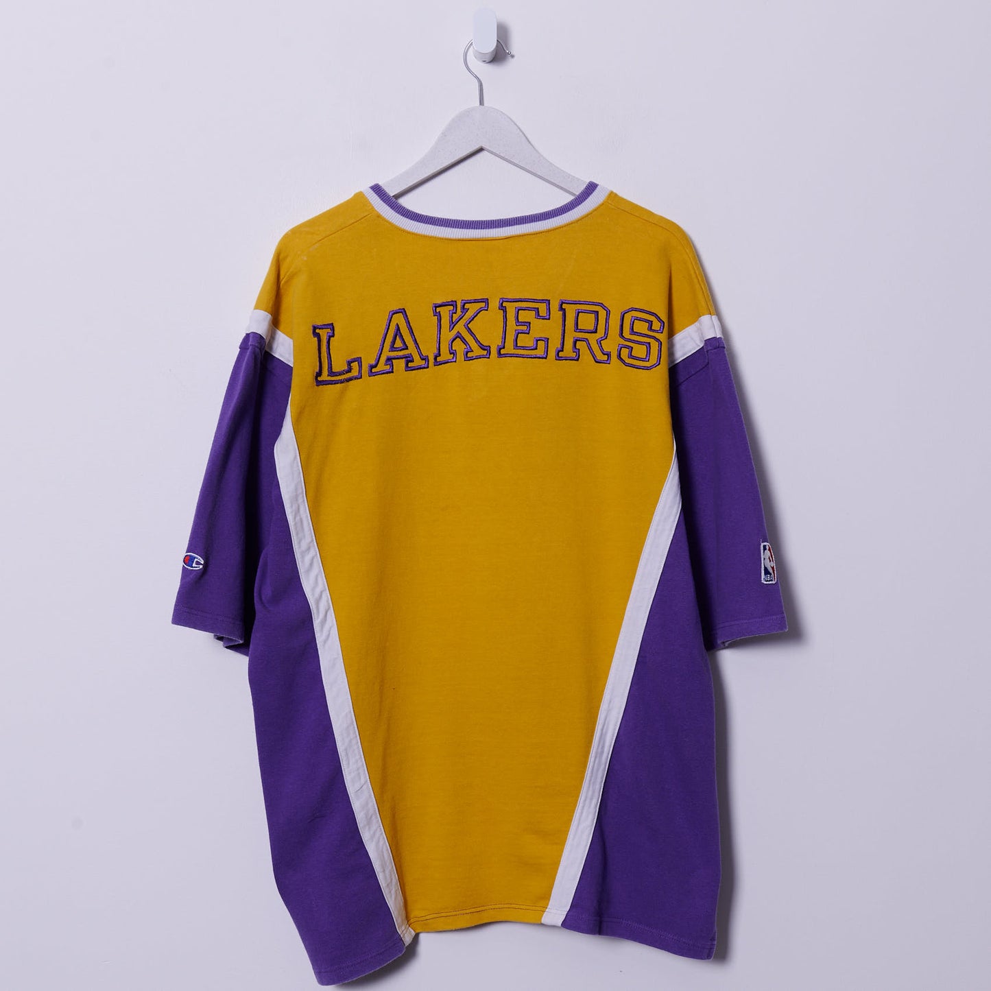 Vintage LA Lakers 90s Champion T-Shirt Large