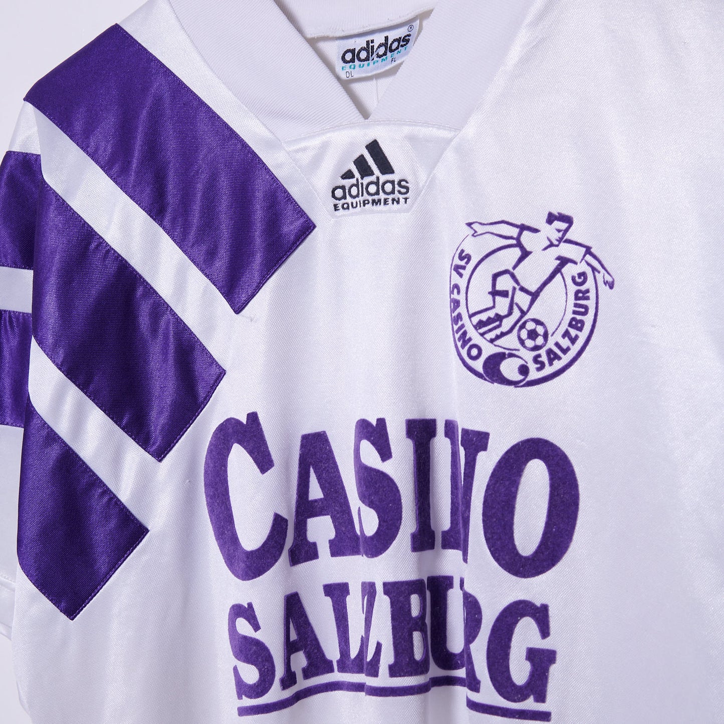 Vintage Casino Salzburg 1993 Adidas Home Shirt Large
