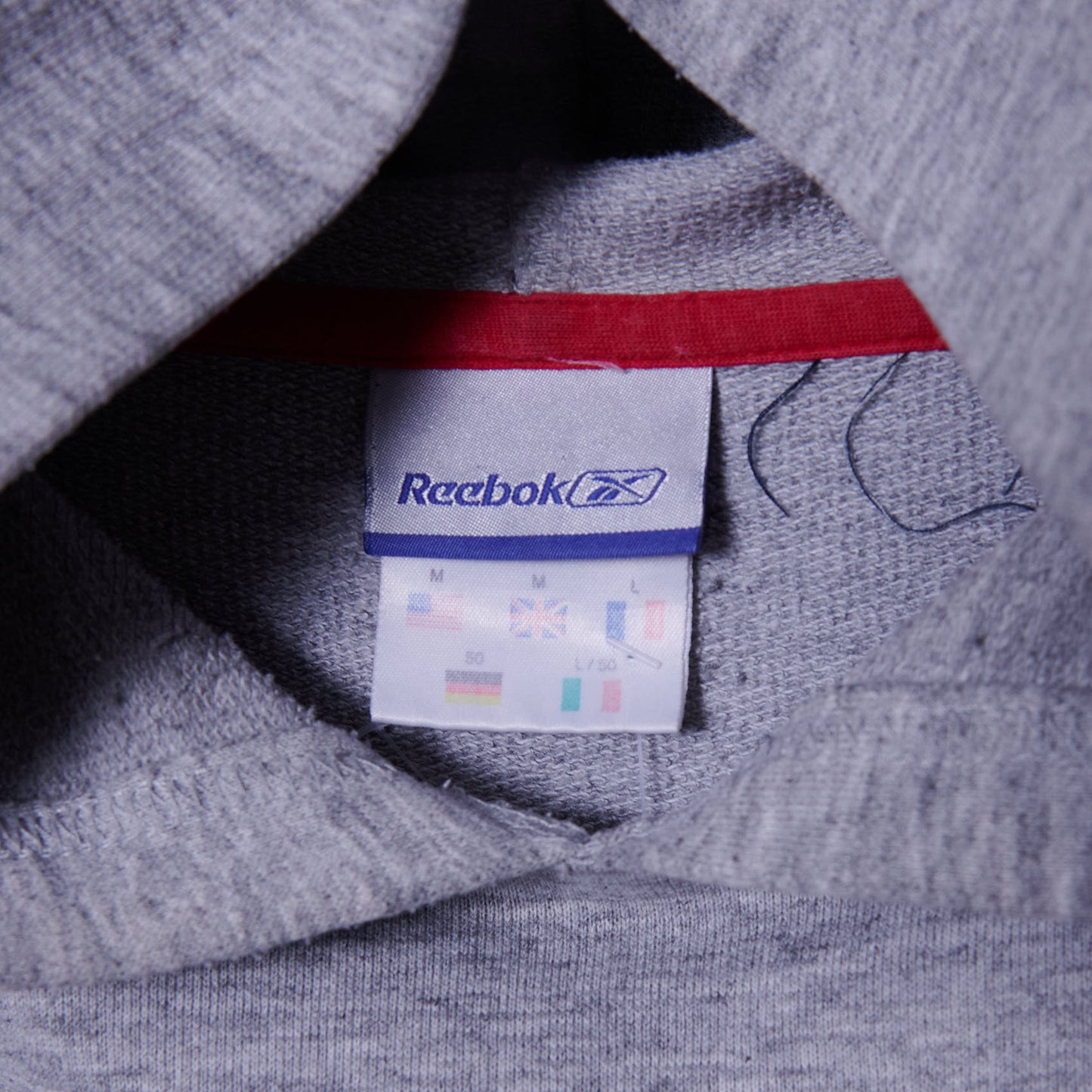 Vintage Reebok Hoodie Medium