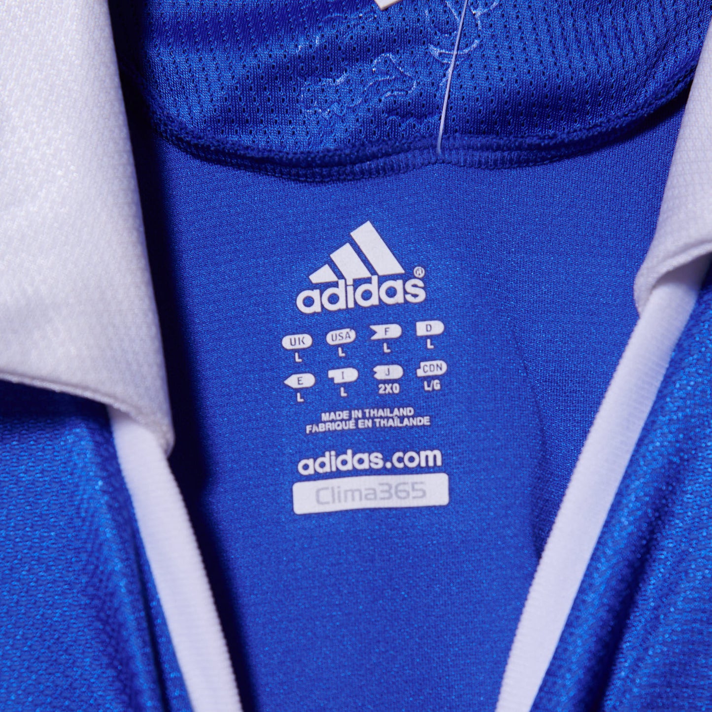 Vintage Chelsea 2006-08 Adidas Home Shirt #10 Joe Cole Large