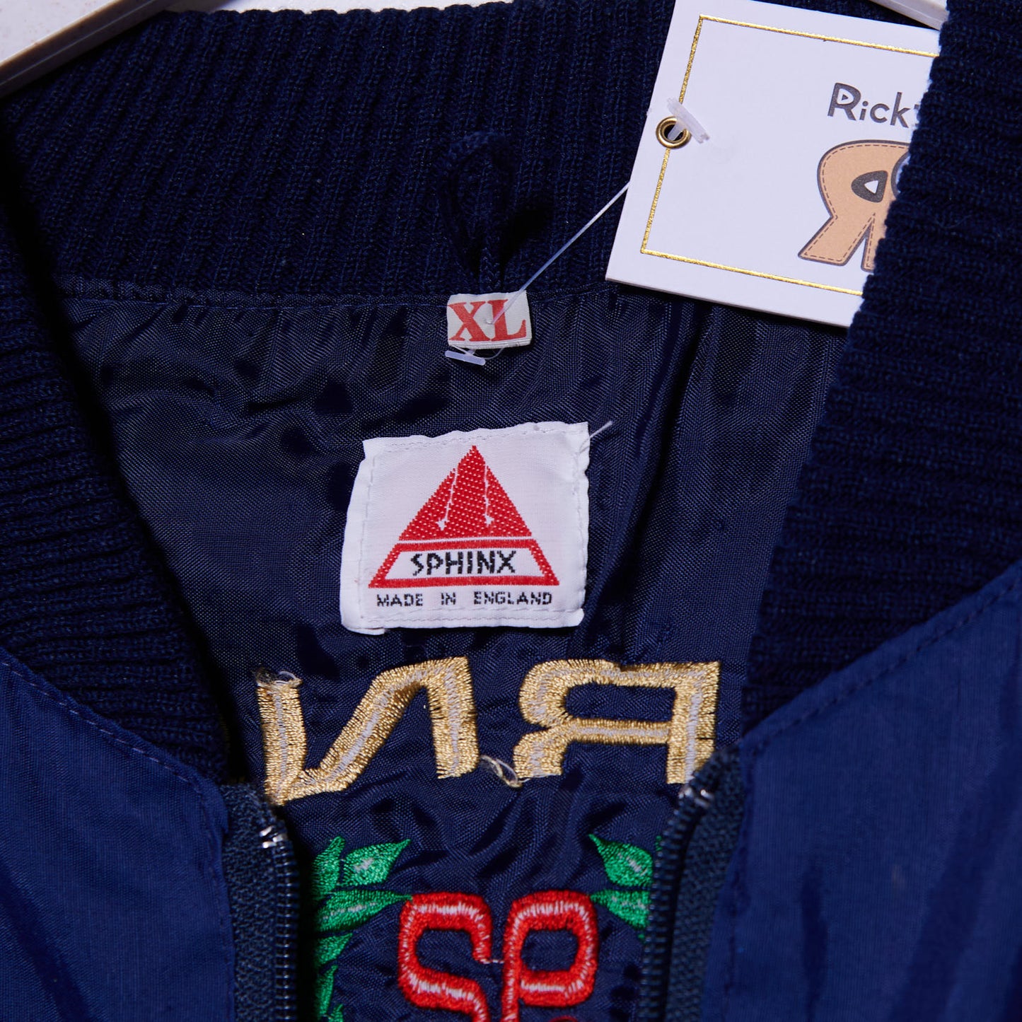 Vintage Guernsey Offshore 1992 International Powerboat Racing Bomber Jacket XL