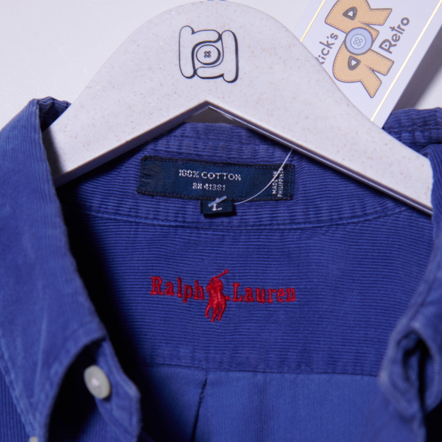 Vintage Ralph Lauren Corduroy Shirt Large