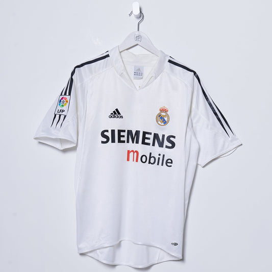 Vintage Real Madrid Adidas 2006 Home Shirt Small