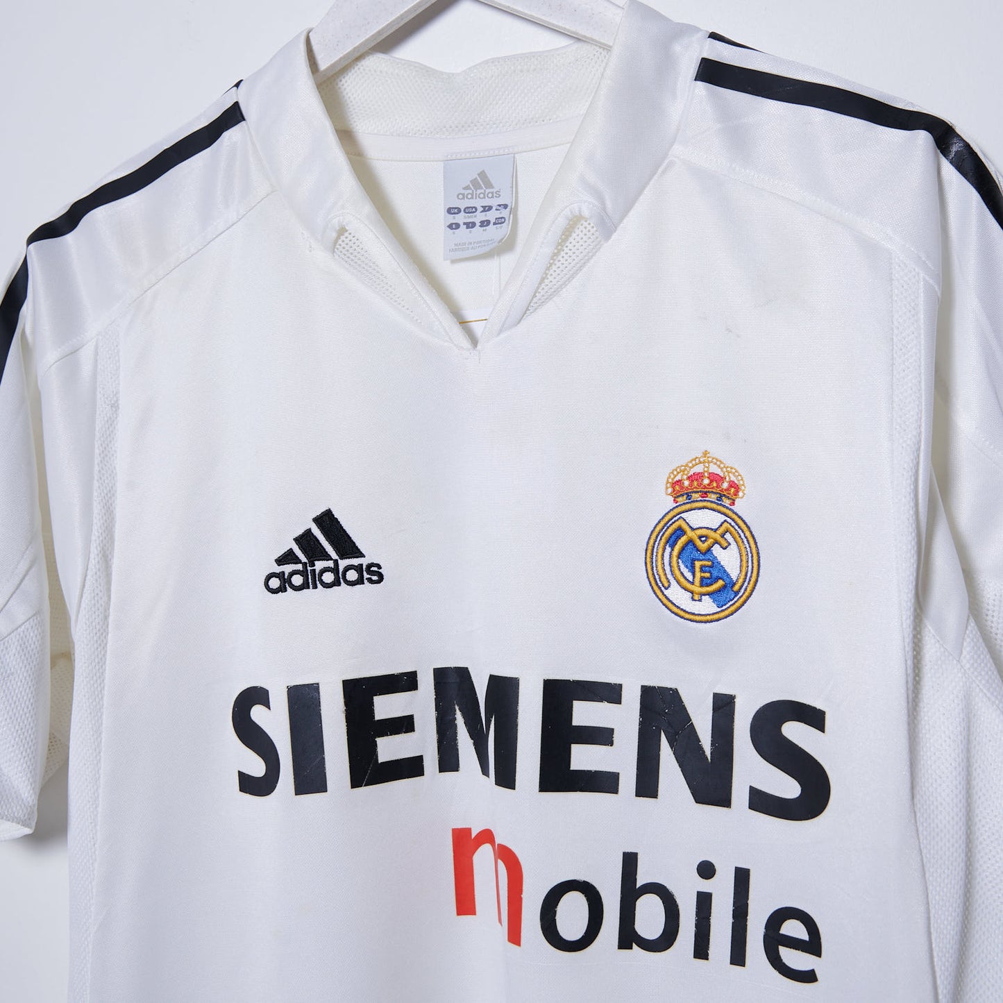 Vintage Real Madrid Adidas 2006 Home Shirt Small