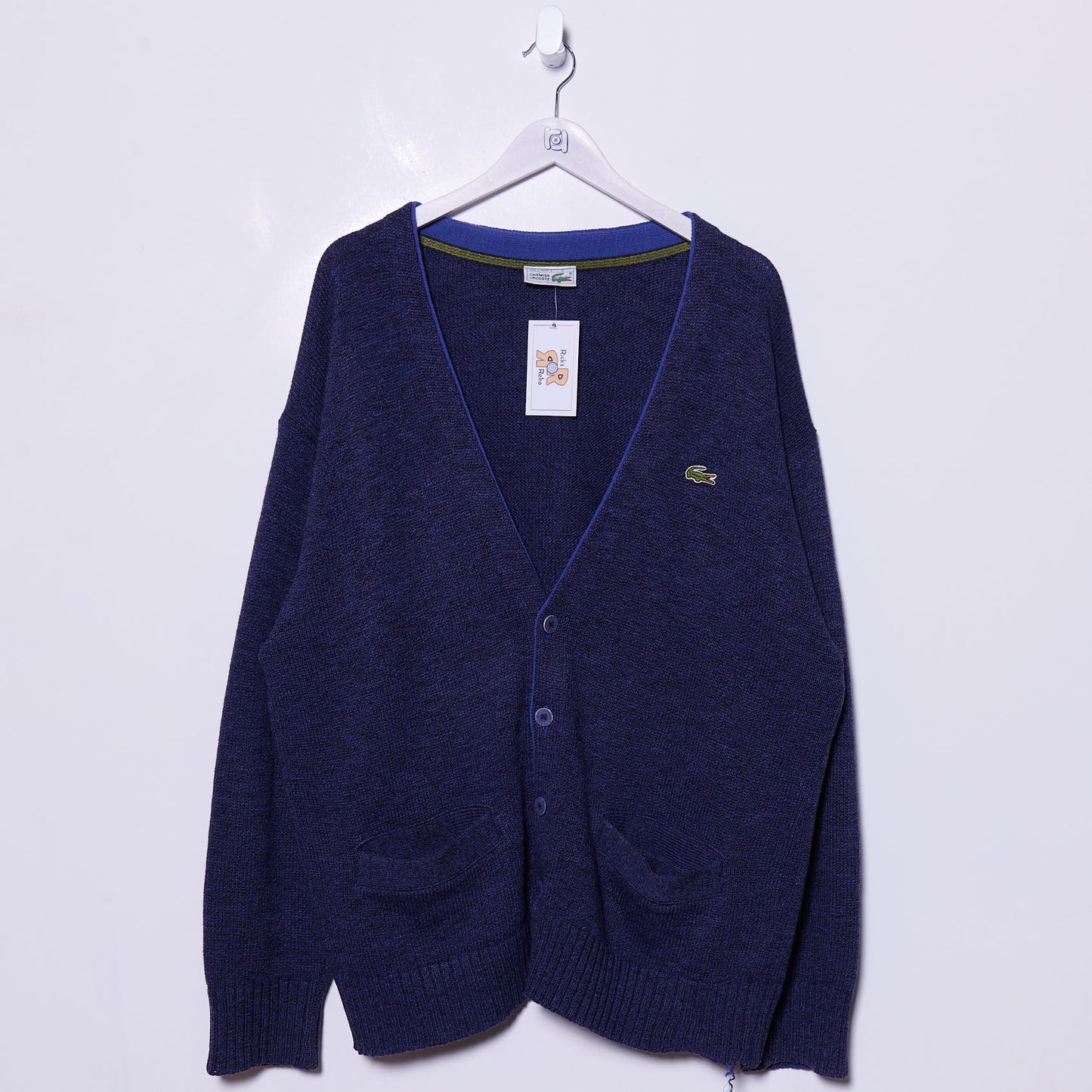 Vintage Lacoste Cardigan XL