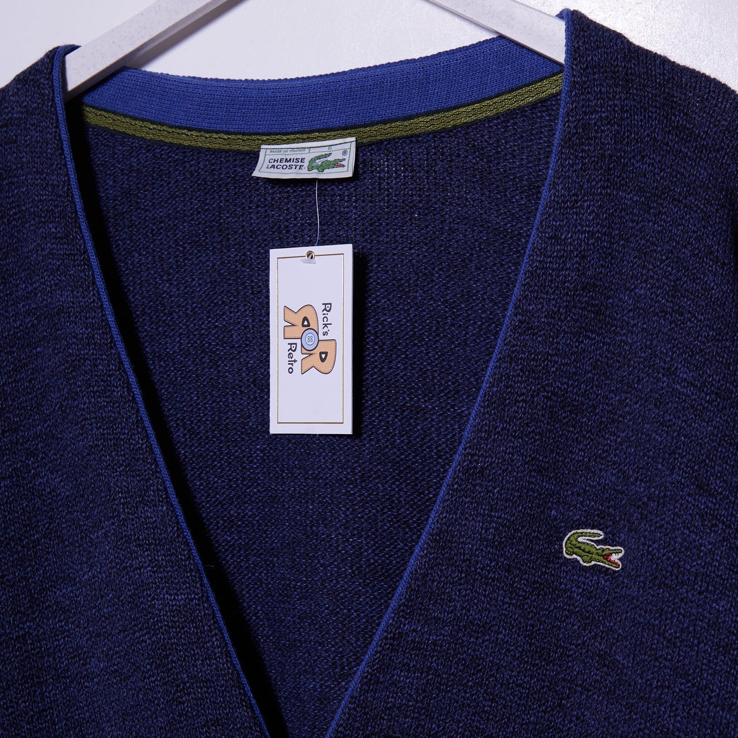 Vintage Lacoste Cardigan XL