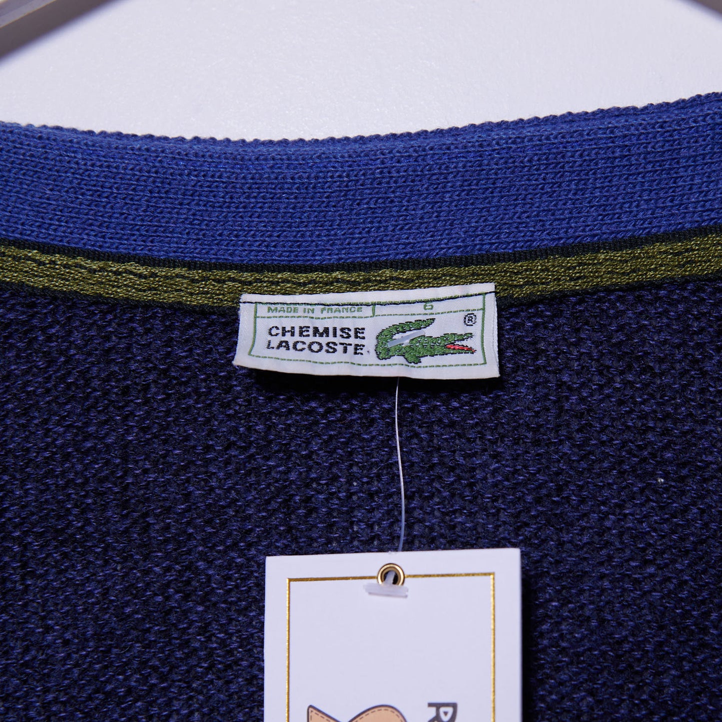 Vintage Lacoste Cardigan XL