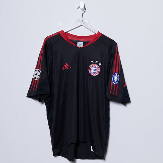 Vintage Bayern Munich Adidas 2003 Away Champions League Shirt Large