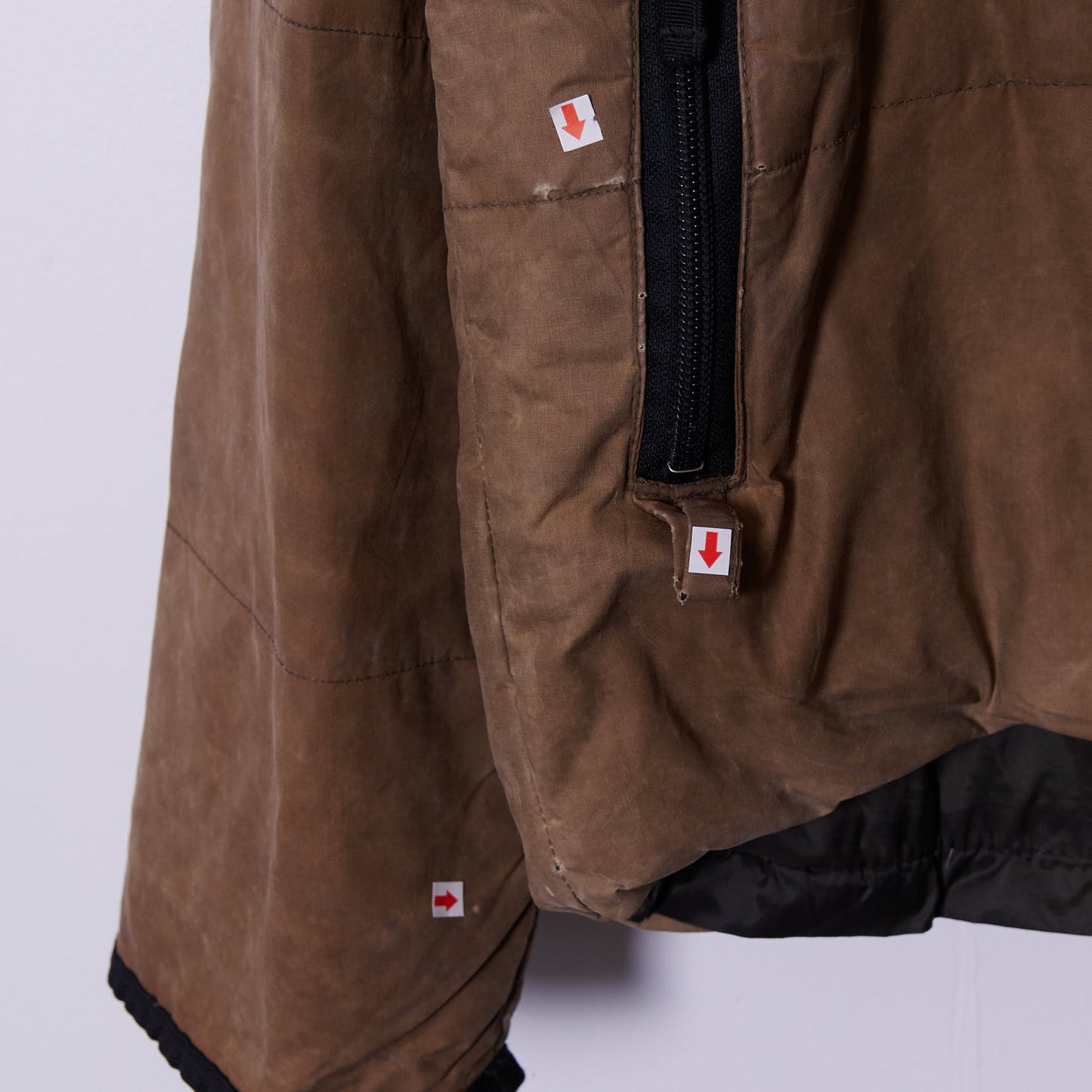 Vintage Stone Island Waxed Cotton Padded Jacket Medium