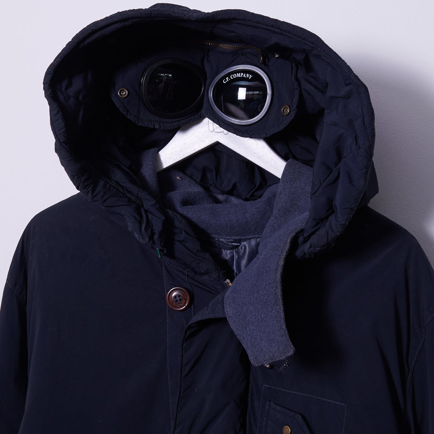 Vintage CP Company AW18 Nycra Down Filled Goggle Jacket XL