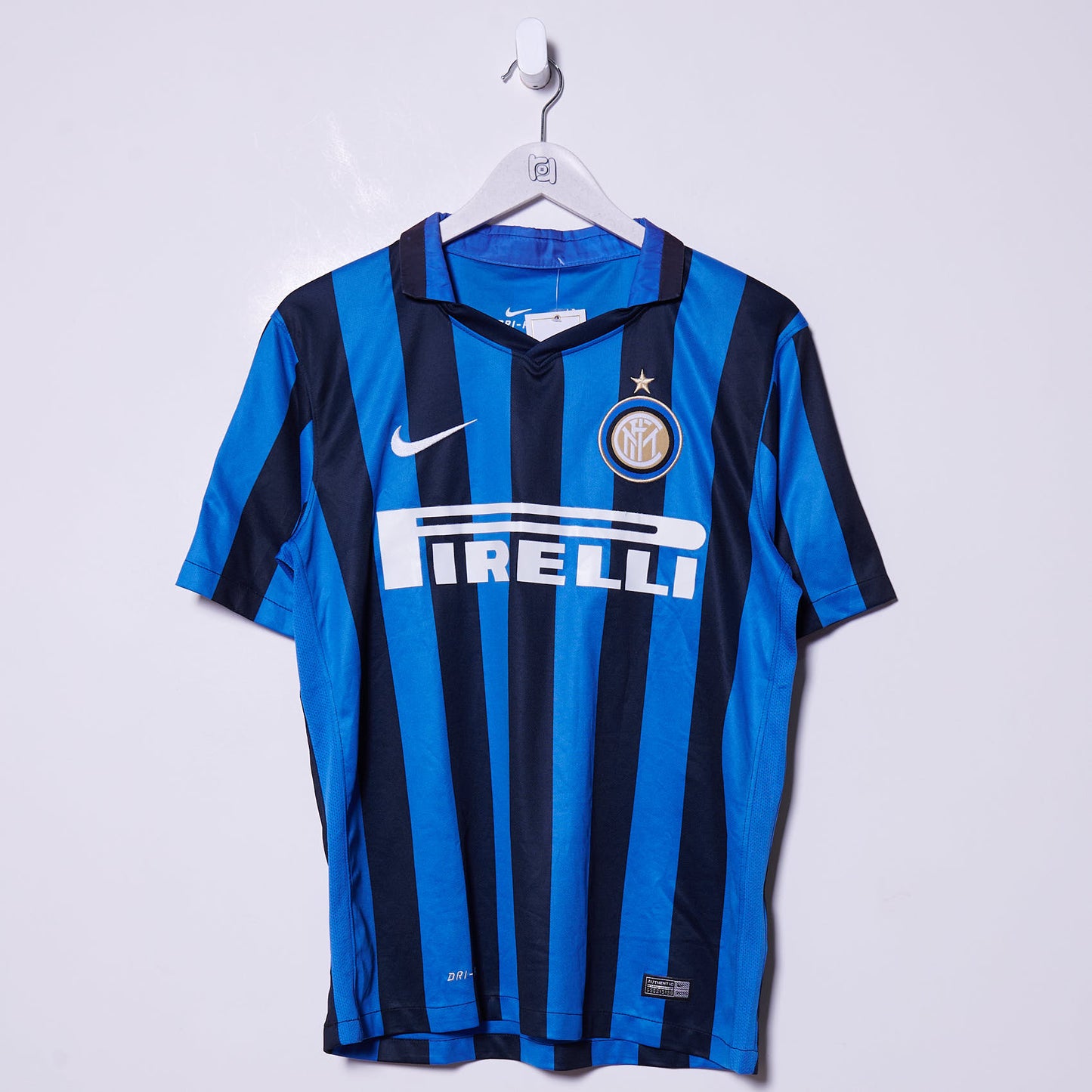 Vintage Inter Milan 2015-2016 Nike Home Shirt #10 Jovetic Medium
