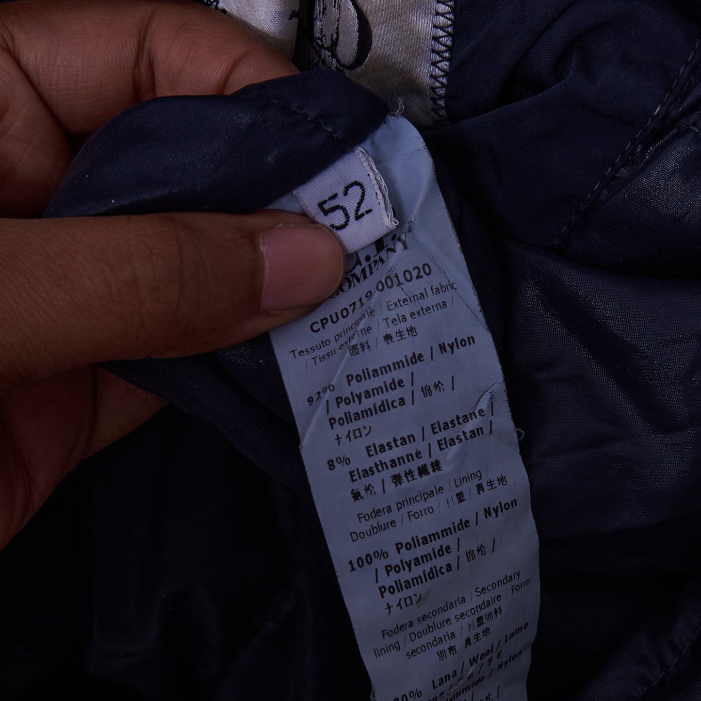 Vintage CP Company AW18 Nycra Down Filled Goggle Jacket XL