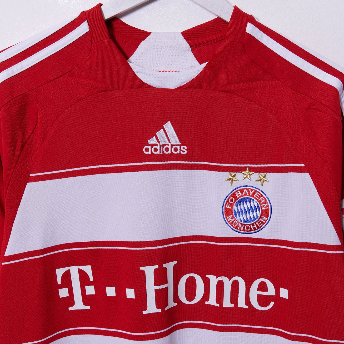 Vintage Bayern Munich 2008-09 Adidas Home Shirt Large