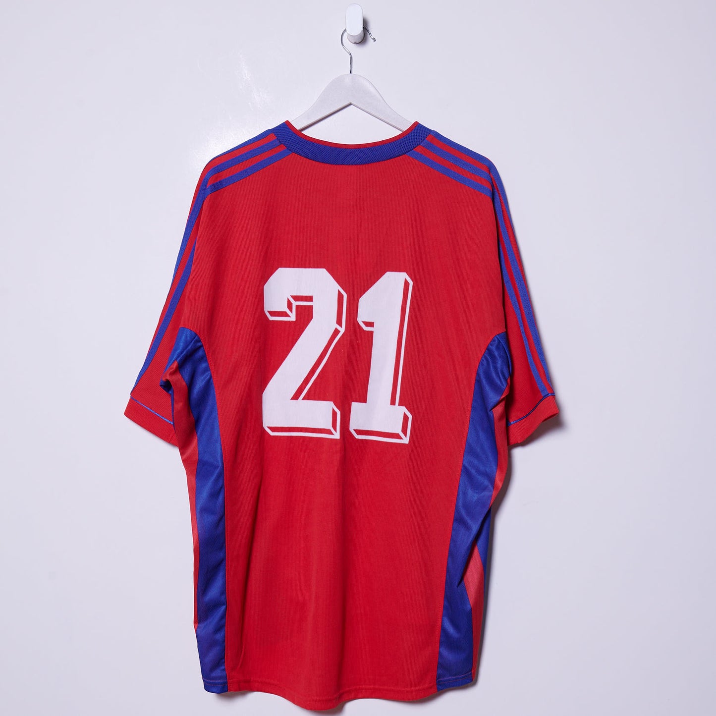 New With Tags Vintage Steaua Bucuresti 1997-1999 Adidas Away Shirt #21 XL